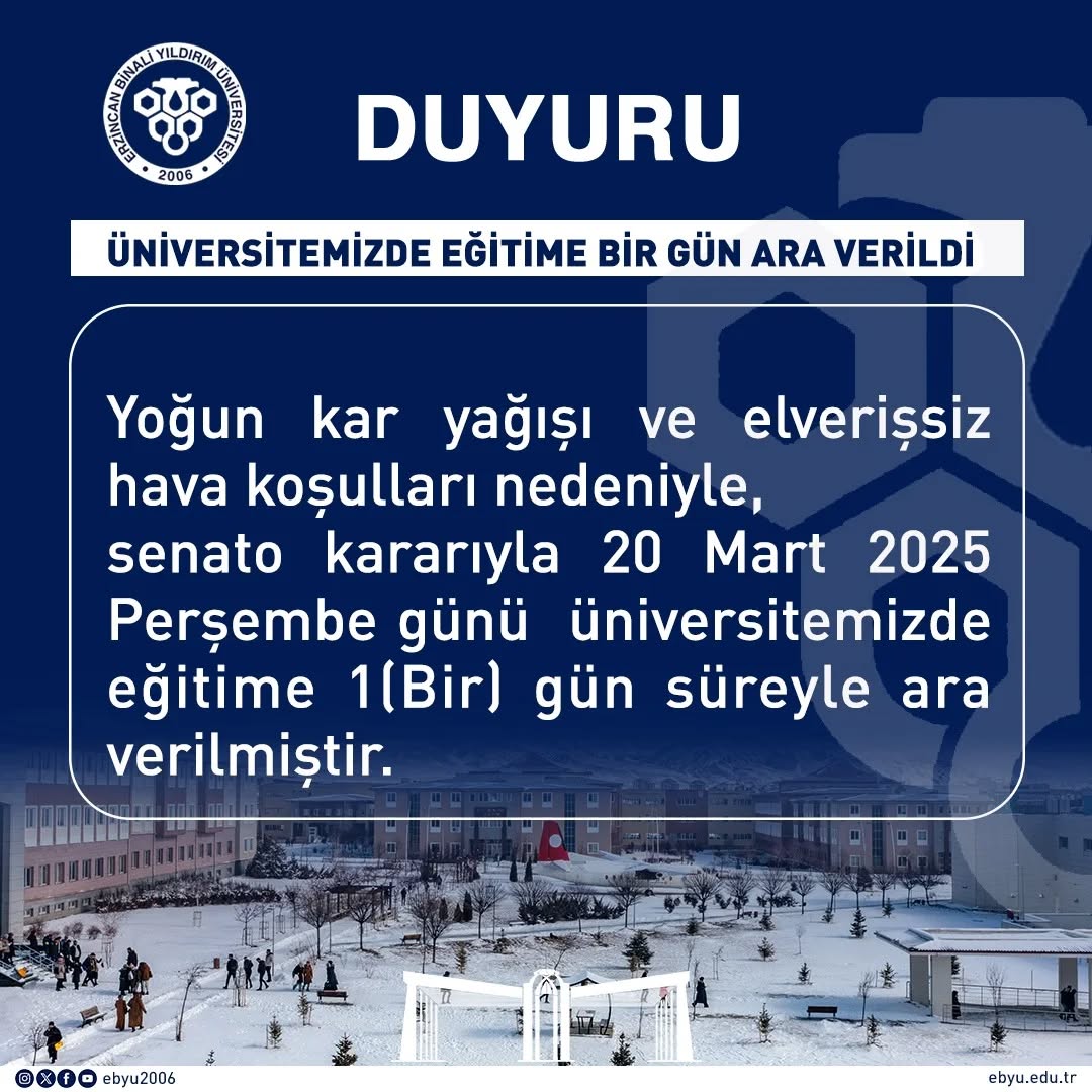 Üniversite Tatil