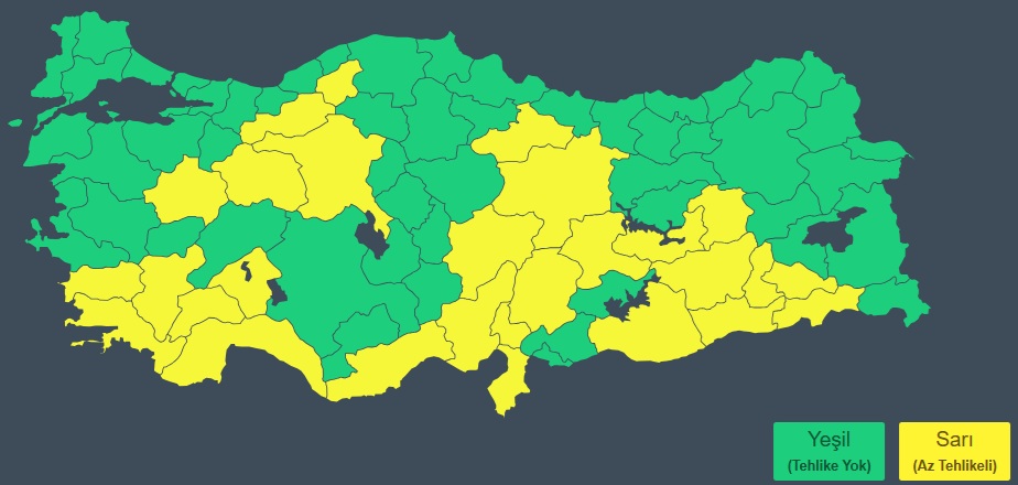 1 Mayıs Havadurumu
