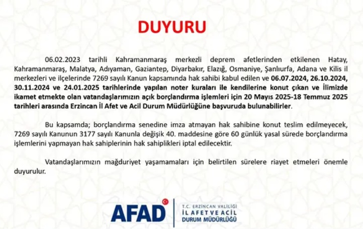 Erzincan Afad-1