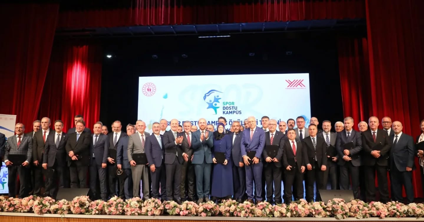 Erzincan Binali Yıldırım Üniversitesine “Spor Dostu Kampüs” Belgesi (2)