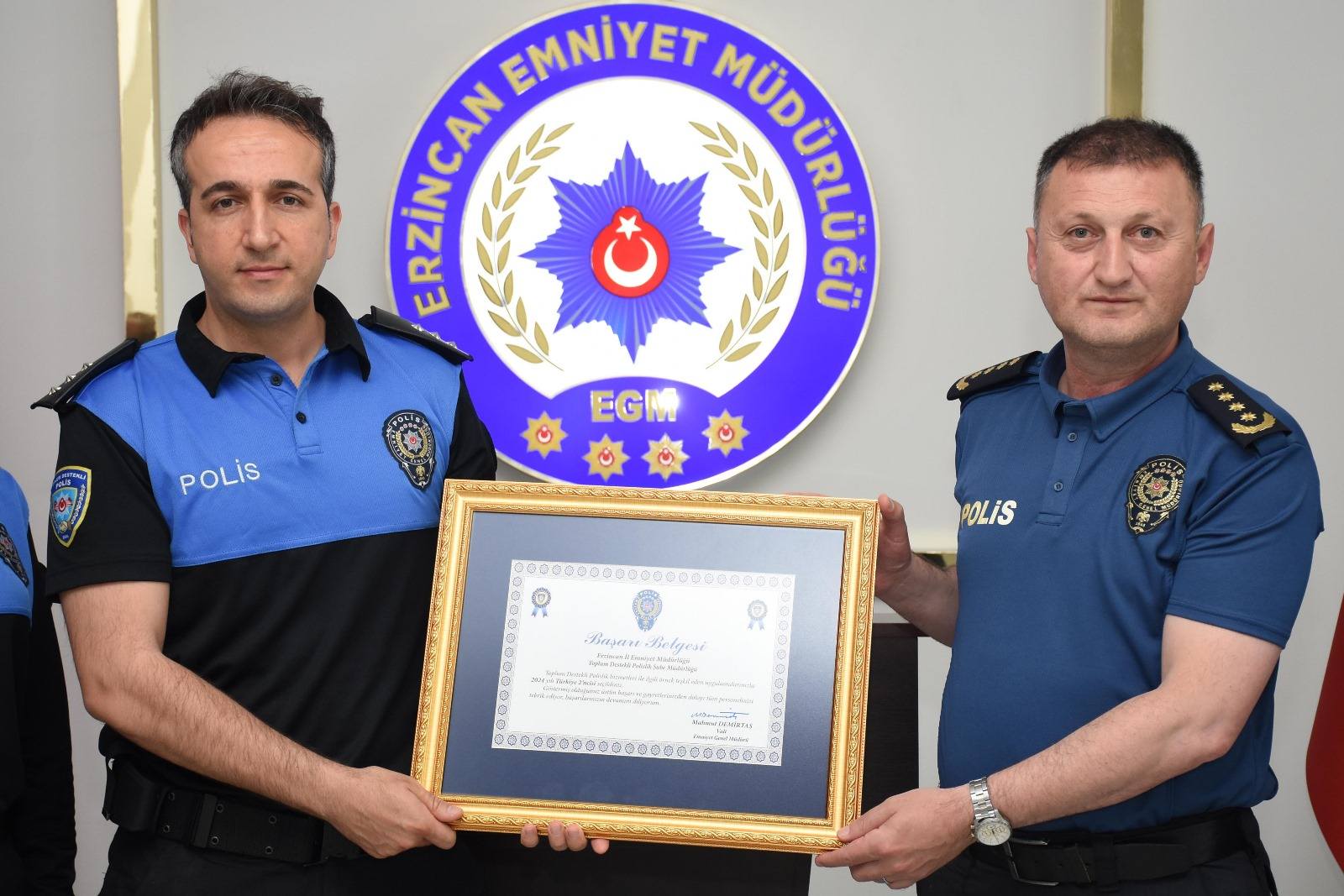 Erzincan Polisinden Türkiye Genelinde Gurur Verici Başarı!