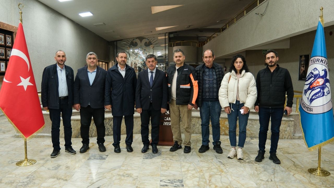 Erzincan Yerel Basından Başkan Aksun'a Ziyaret Birlik Gazetesi 2