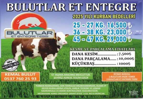 Erzincan’da Kurbanlık Fiyatları (1)