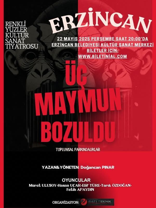 Erzincan’da Toplumsa Faklılıklar Sahnesi Gösterimi-1