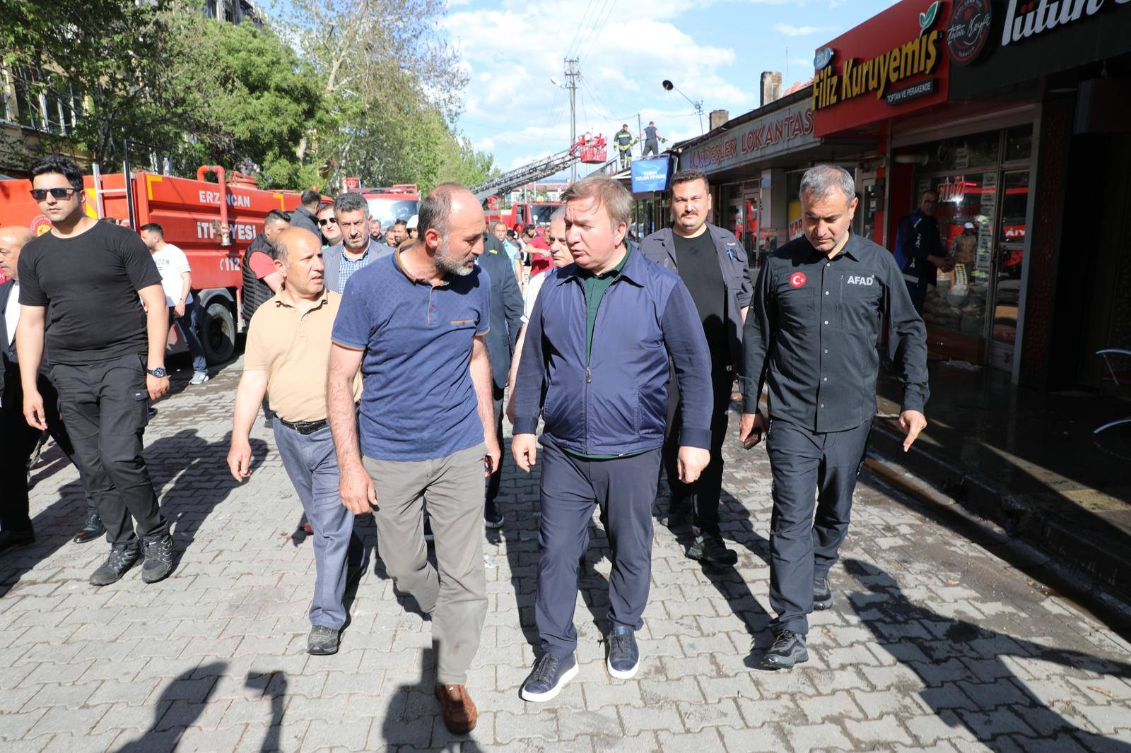 Erzincan’da Yangın Sonrası Esnaf Neler Söyledi1