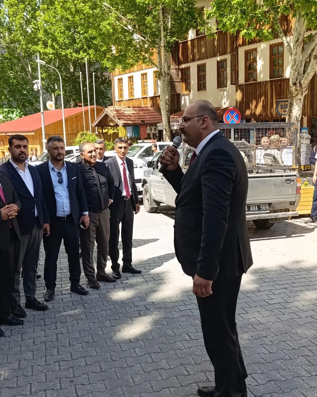Kemaliye'de Kepçe Teslim Töreni Düzenlendi