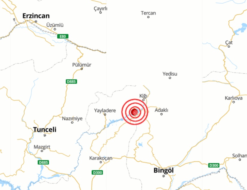 Bingöl Kıgı Deprem