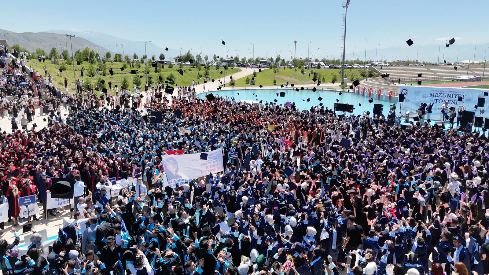 Erzincan Binali Yıldırım Üniversitesinde Mezuniyet Töreni5