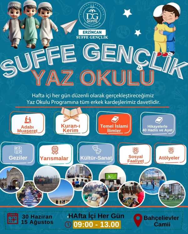 Erzincan Suffe Gençlik Yaz Okulu (1)
