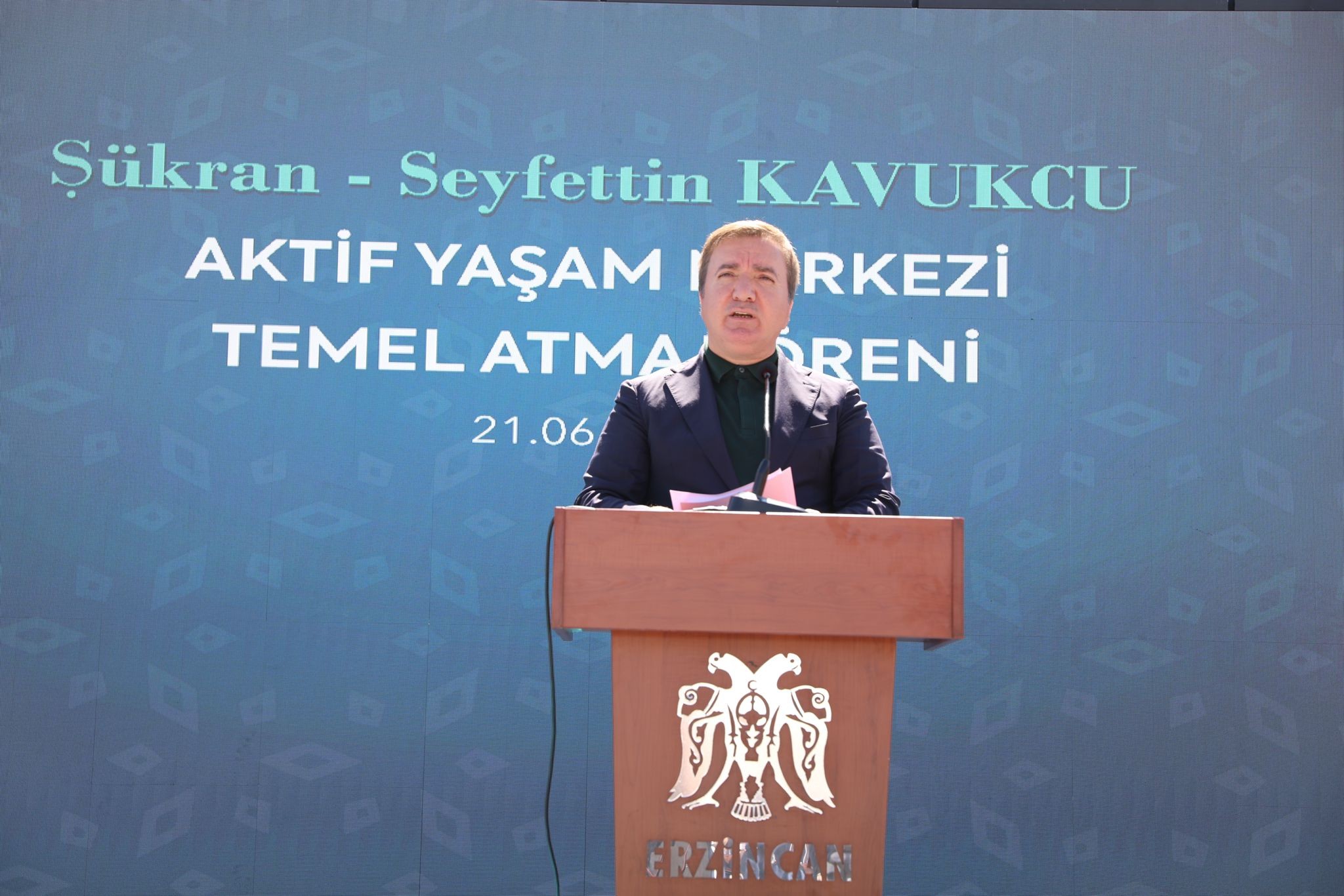 Erzincan'da Yeni Bir Merkezin Temeli Atıldı... (2)