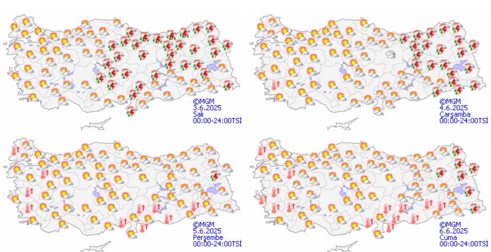 Hava Tahmini Bayram Öncesi 1