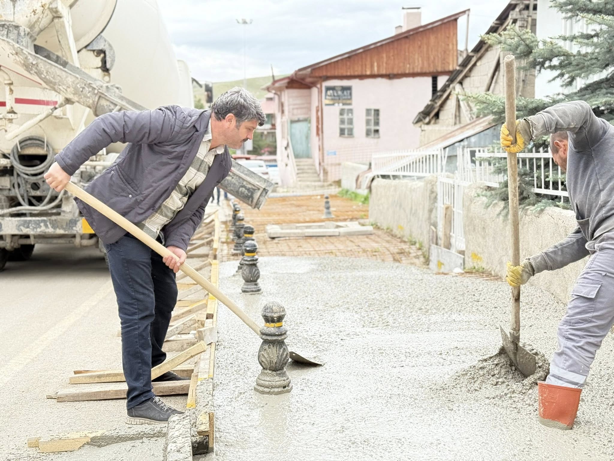 Refahiye Belediyesi Çalışma Başlattı (5)