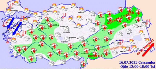 16 Tem Meteoroloji