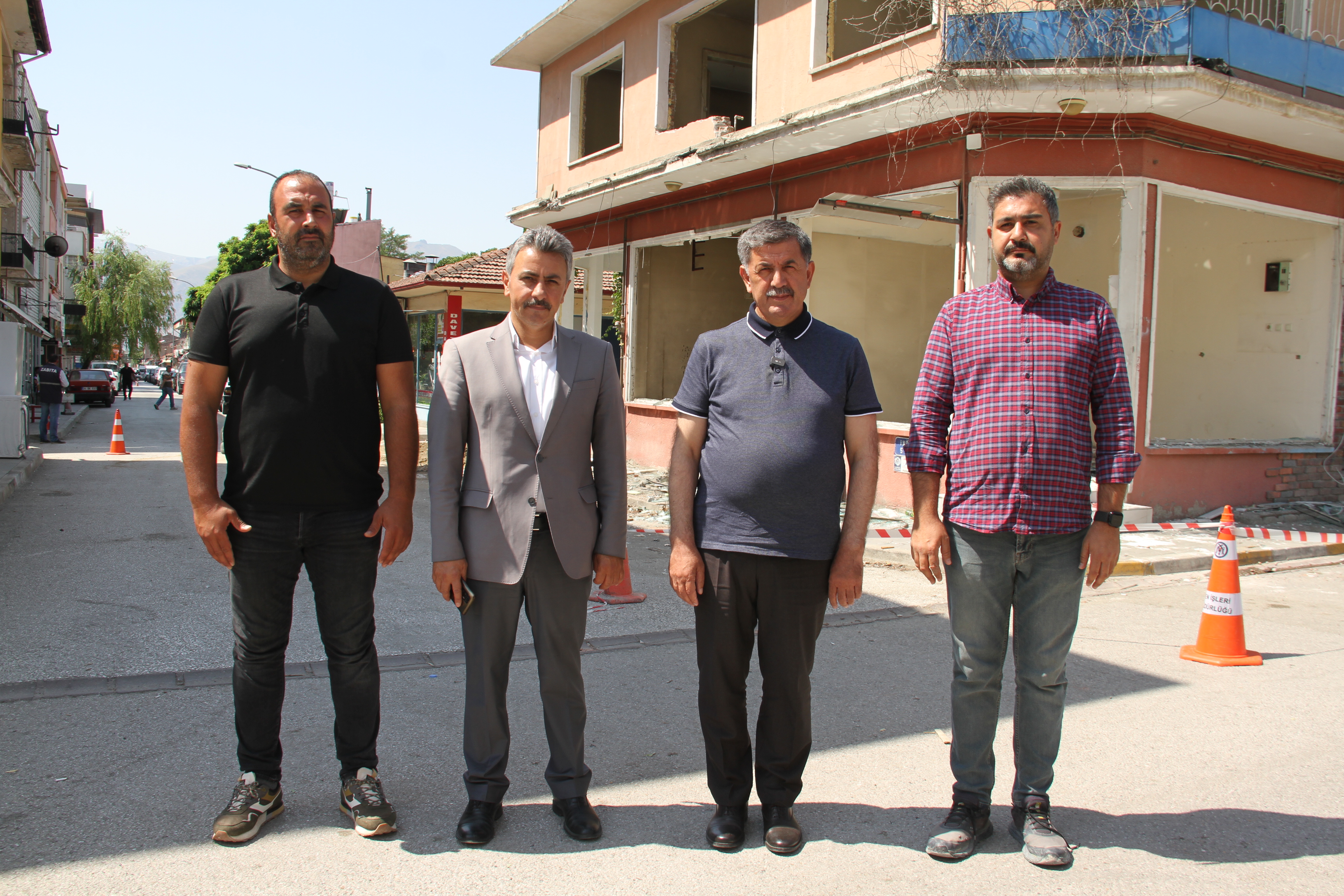 Başkan Aksun Kentsel Dönüşüm Alanında