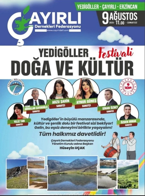 Çayırlı Yedigölle Doğa Ve Kültür