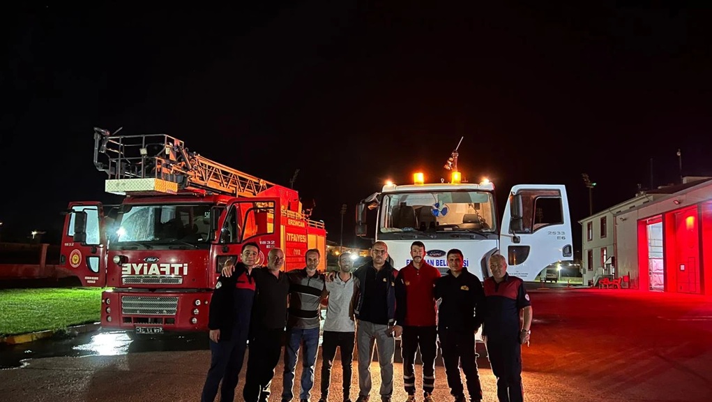 Erzincan Antakya Yangın Desteği