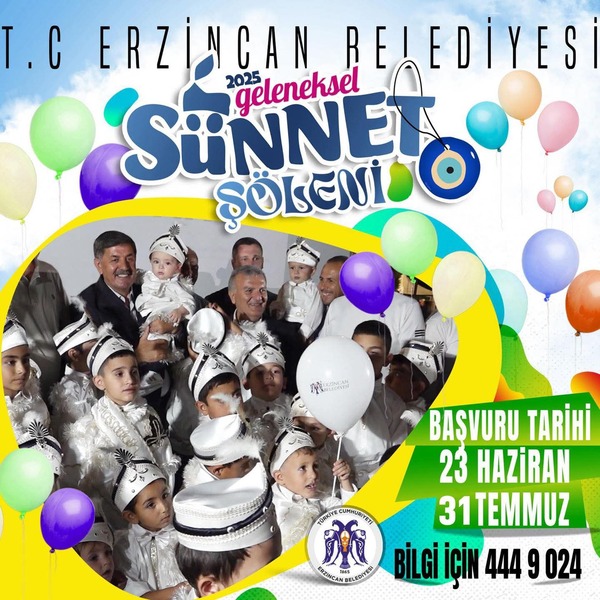 Erzincan Belediyesi Sünnet Şölen