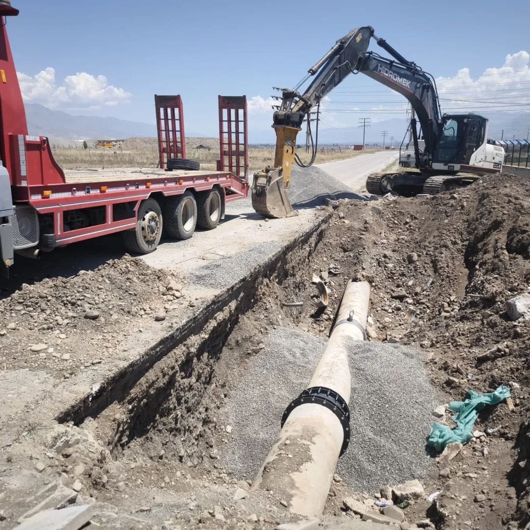 Erzincan’da 22 Saat Su Kesintisi Ile Ana Isale Hattı Yenilendi