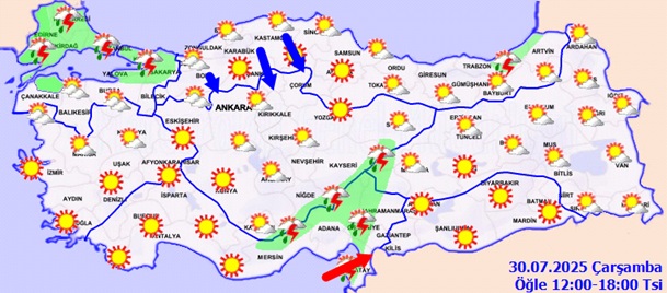 Meteoroloji 30.07