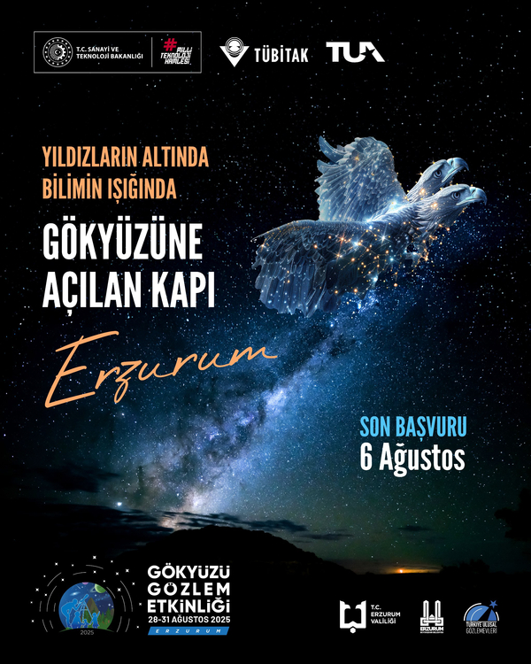 Tubi̇tak Gökyüzü Gözlem Etkinliği Erzurum