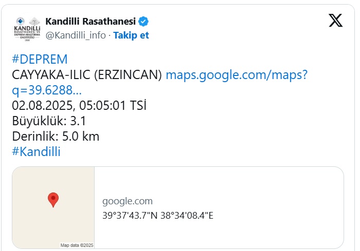 Deprem Iliç 02. 08