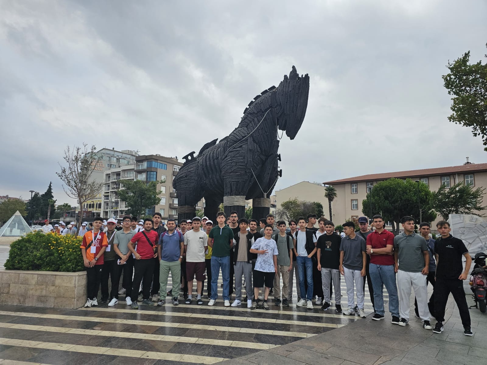 Erzincan'da Gençler Çanakkaleye Uğurlanıyor 1