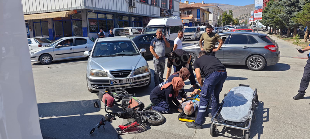 Erzincan’da Yine Bir Kaza Akülü Bisiklet Kazası.2