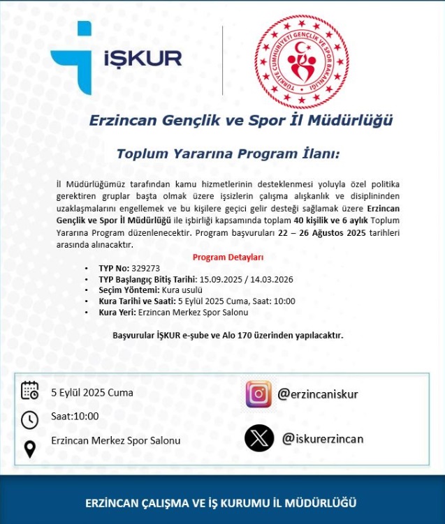 Gençlispor Işçi Alımı