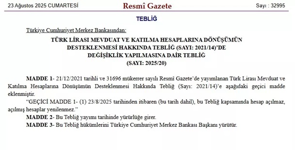 Resmi Gazete 23.8