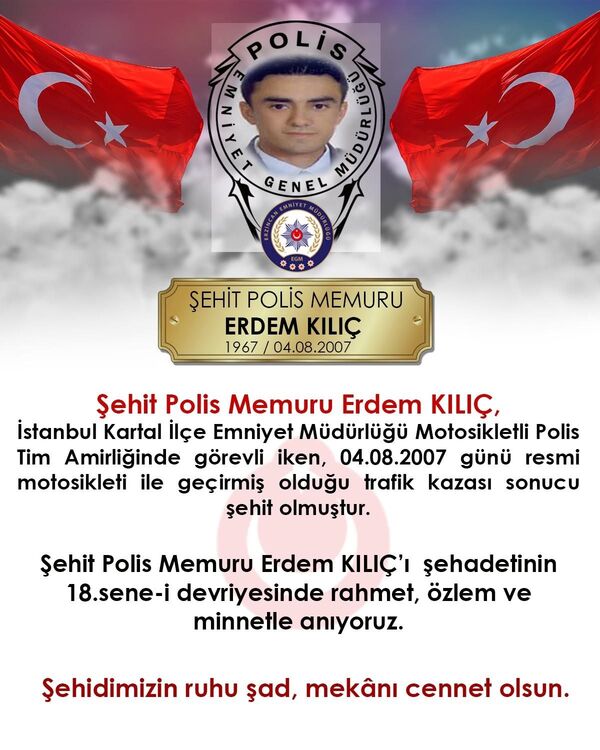 Şehit Polis memuru Erdem Kılıç