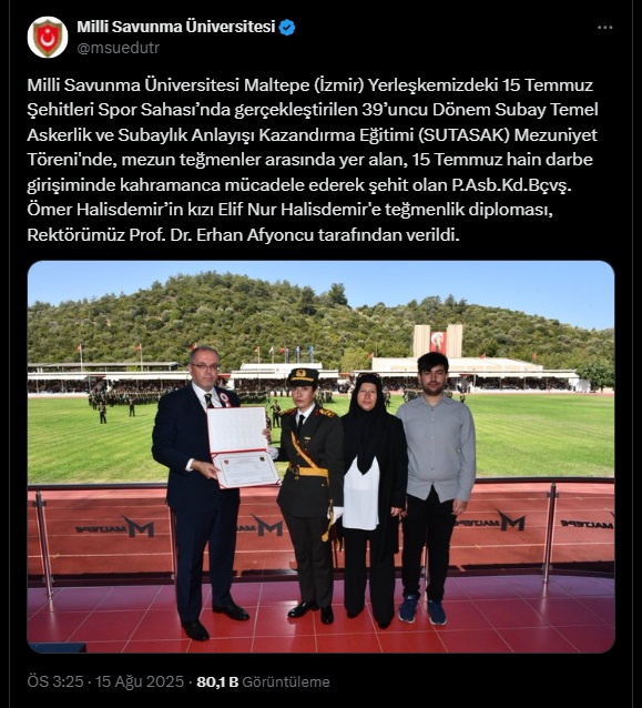 Şehit Ömer Halis Demir Kızı