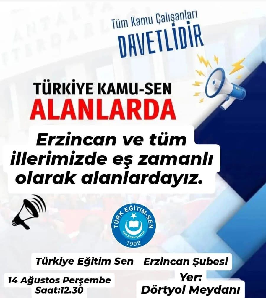 Türk Eğitim Sen Basın Açıklama