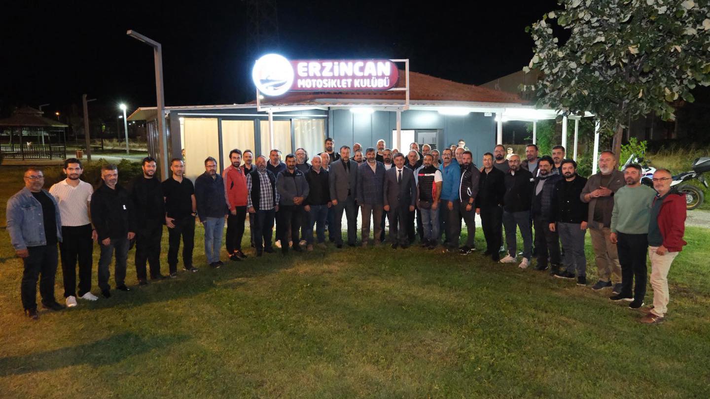Başkan Aksun, Motosiklet Kulübüne Misafir Oldu (1)