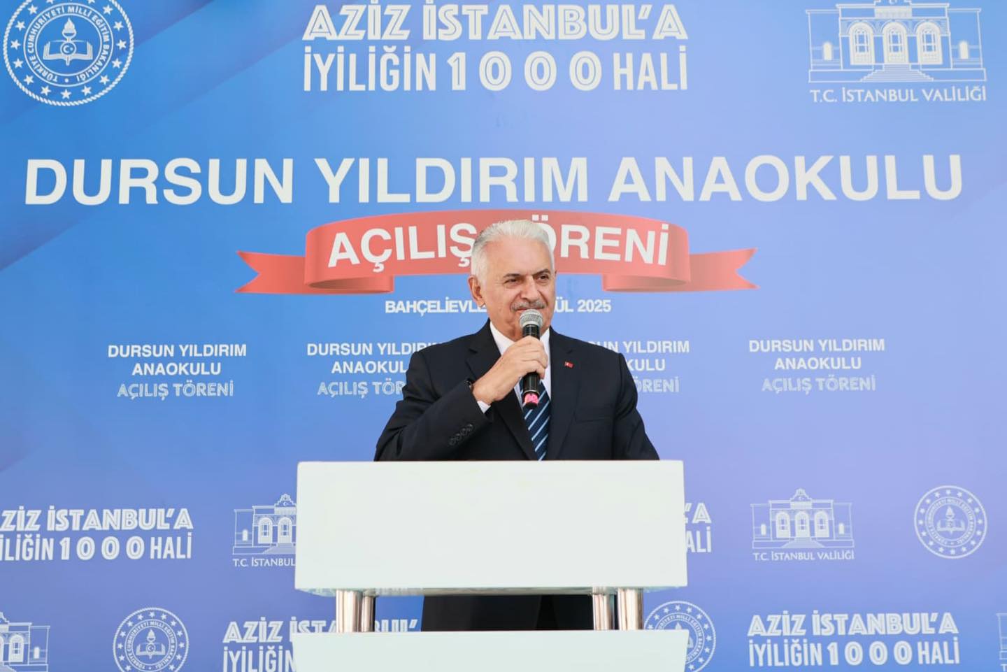 Binali Yıldırım Babasının Adına Okul Yaptırdı (6)
