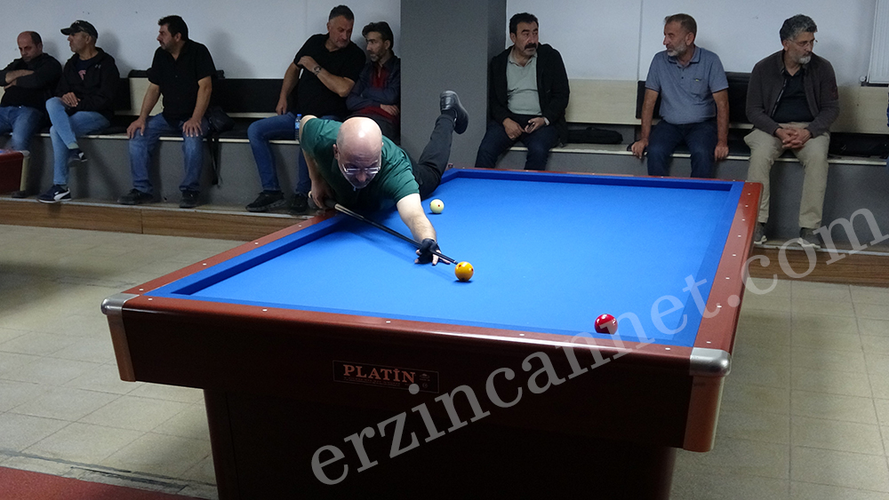 Erzincan Bilardo Şampiyonasına, Sesiz Kaldı