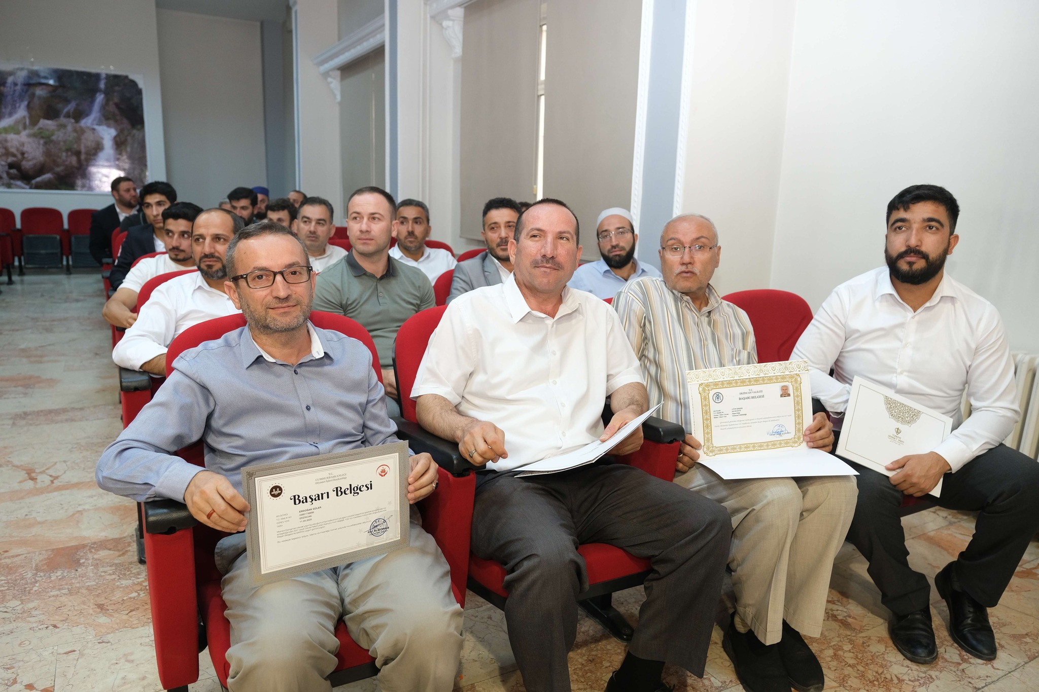 Erzincan Müftülüğünde Başarı Ve Teşekkür Belgeleri Verildi3