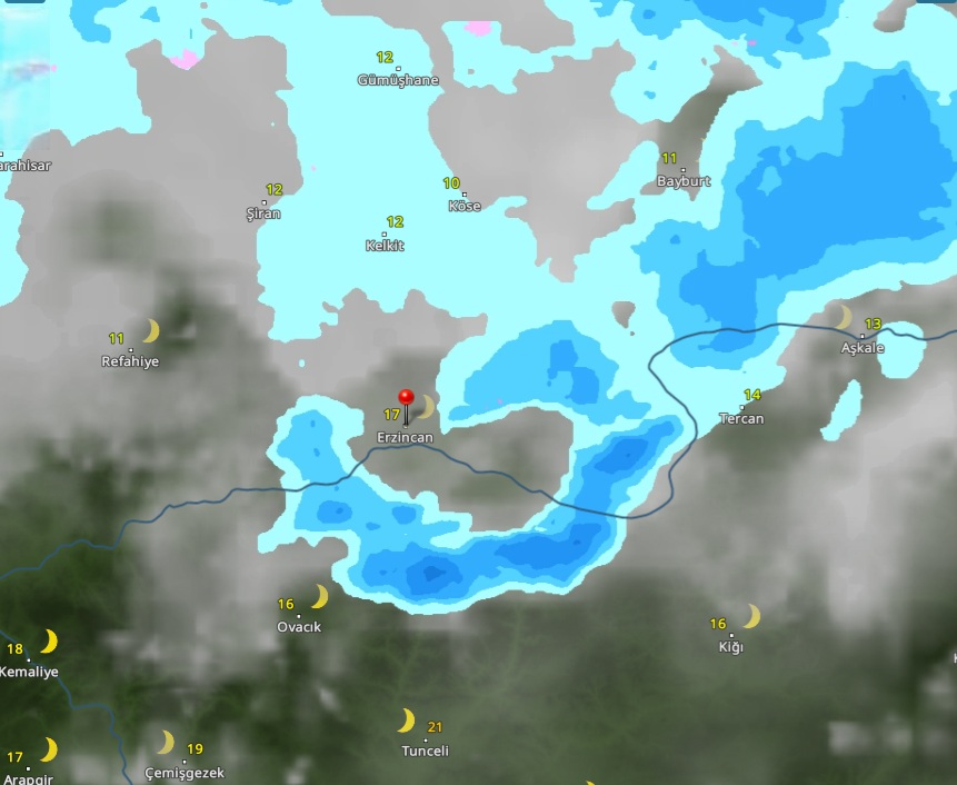Meteoroloji Perşembe 18.9