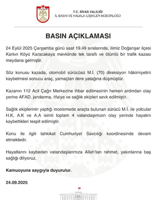Sivas Kaza Valilik