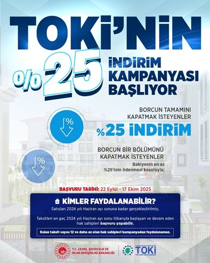 Toki Indirim Kampanya