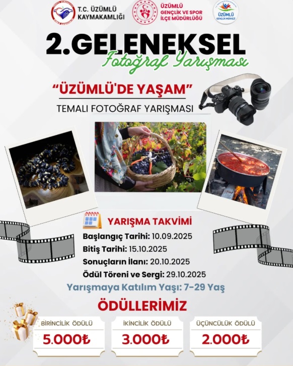 Üzümlü Foto Yarışması