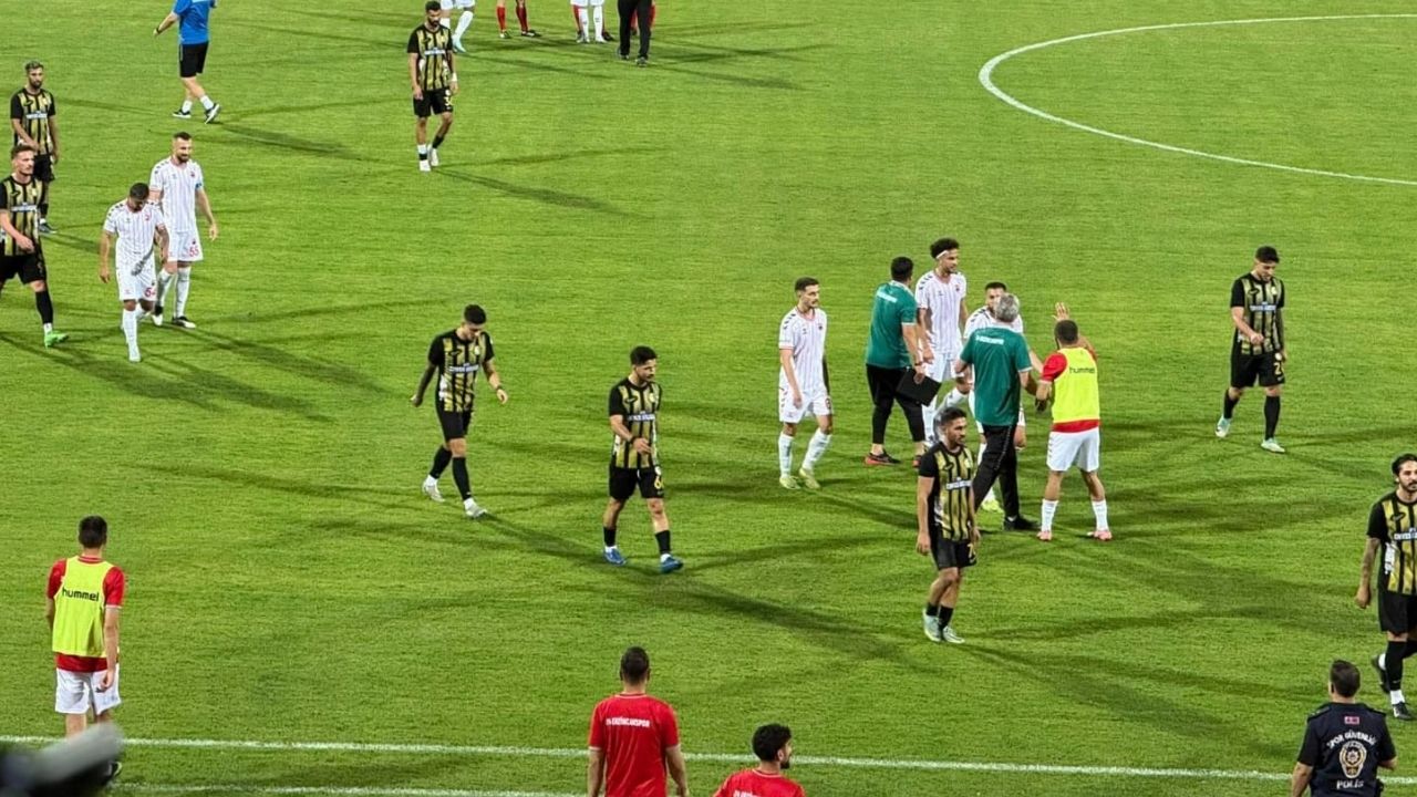 24 Erzincanspor’da Ilk Yarı Berabere
