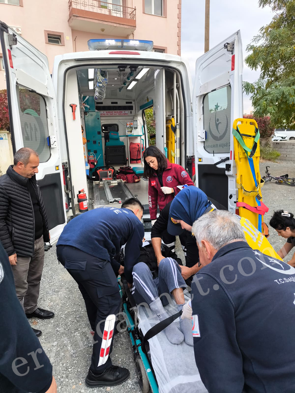 Erzincan’da Tek Yaşayan Vatandaşa Ekipler Yetişti2