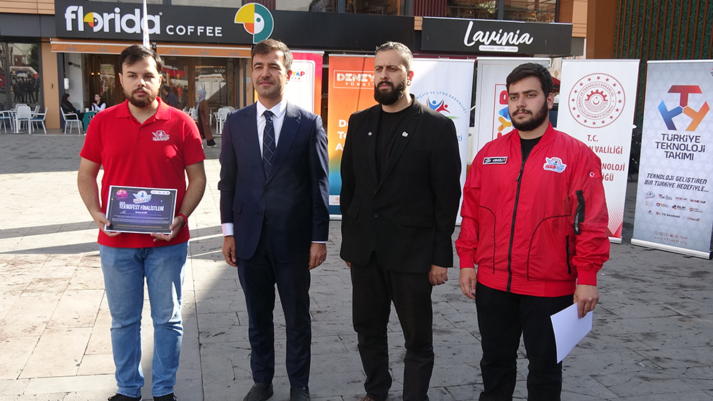 Erzincan’ın Gururu Teknofest Öğrenciler, Projelerini Sergiledi.1