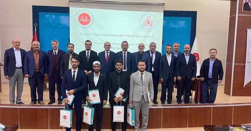 Erzincanlı Aday Din Görevlisi Erzurum’da Bölge Birincisi Oldu