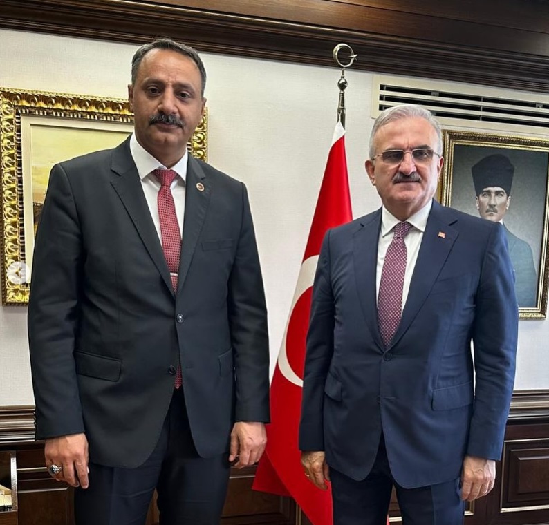 Mehmet Elçi Münir Karaloğlu Görüşmesi