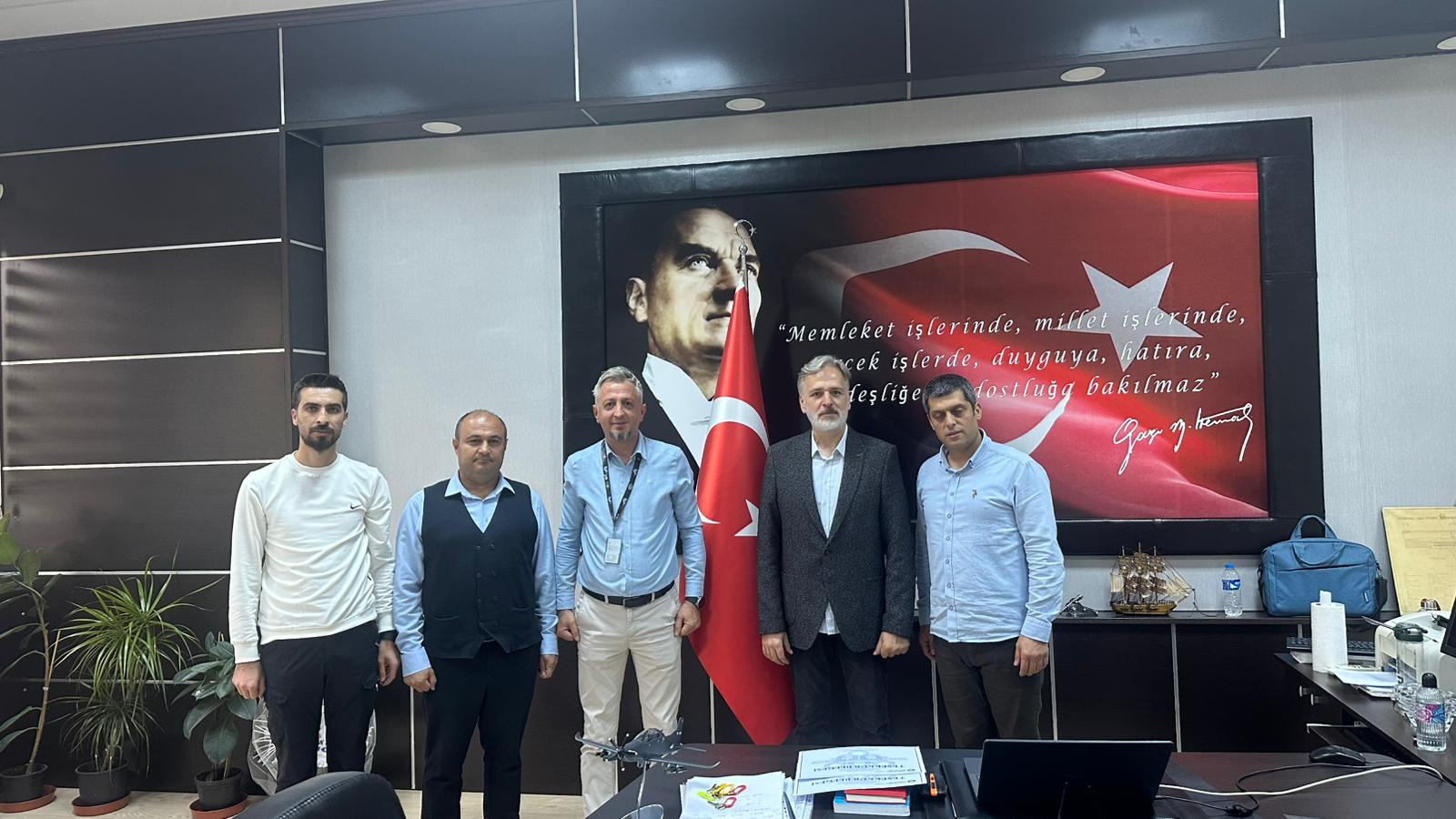 Tusaş Yetkilileri Erzincanda (3)