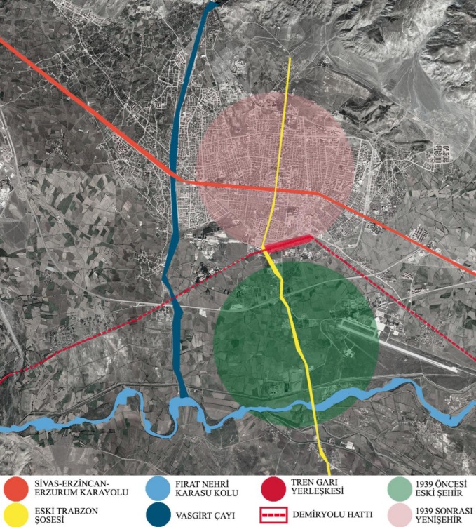 Erzincan Eski Ve Yeni Yerleşim