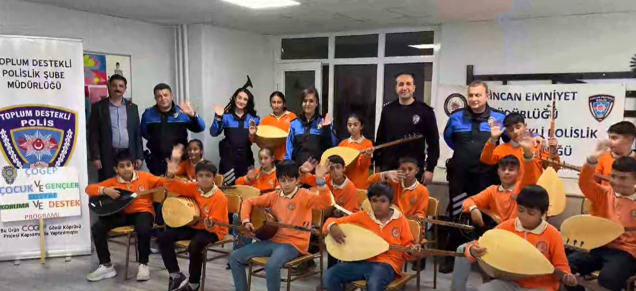 Erzincan Polisinden Anlamlı Hediye2