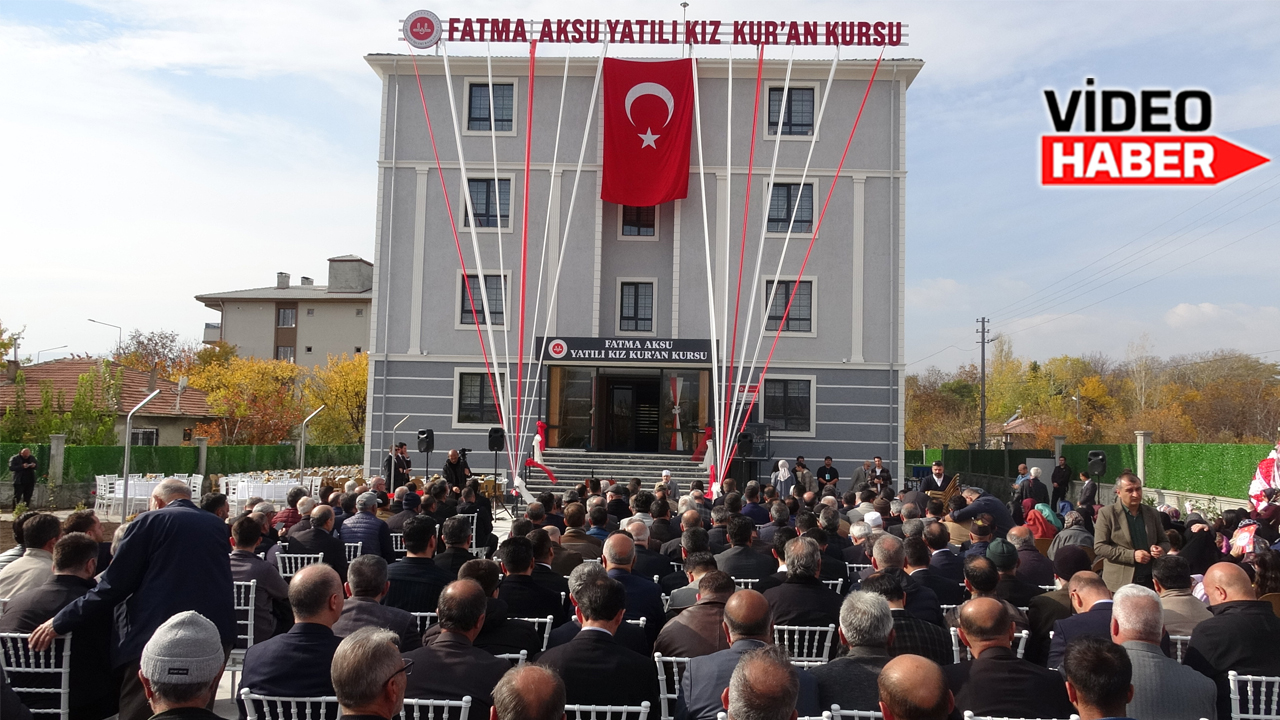 Erzincan’da Yeni Bir Yatılı Kur’an Kursu Açılışı Gerçekleştirildi.