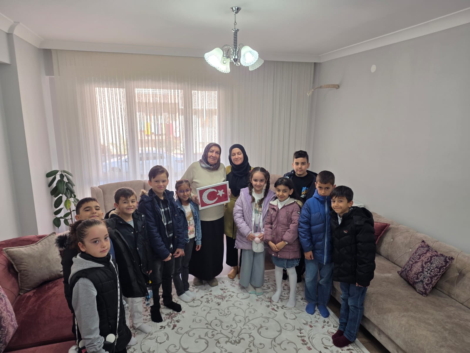 Erzincan'dan Minik Öğrencilerin Anlamlı Ziyaretleri (1)